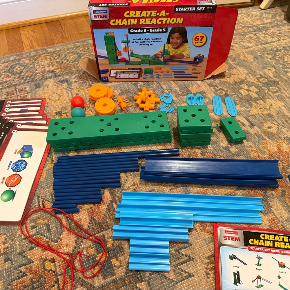 Lakeshore STEM Chain Reaction Building Set - Grade 3-5 - Picture 2 of 3